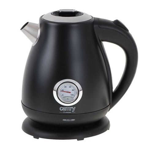 CR 1344 BLACK CZAJNIK METALOWY Z TERMOMETREM 1,7L CR 1344 BLACK CZAJNIK METALOWY Z TERMOMETREM 1,7L