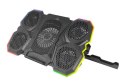 EGC107 ES PERANZA  PODSTAWKA CHŁODZĄCA GAMING  POD NOTEBOOK LED RGB BREVA