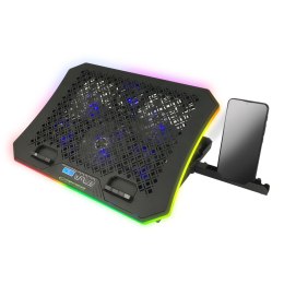 EGC109 ES PERANZA  PODSTAWKA CHŁODZĄCA GAMING  POD NOTEBOOK LED RGB GALERNE