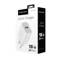 ŁADOWARKA SIECIOWA KRUGER&MATZ Z FUNKCJĄ QUICK CHARGE ŁADOWARKA SIECIOWA KRUGER&MATZ Z FUNKCJĄ QUICK CHARGE