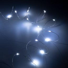 LAM PKI ŚWIATECZNE - 20MINI LED- ZIMNE BIAŁE