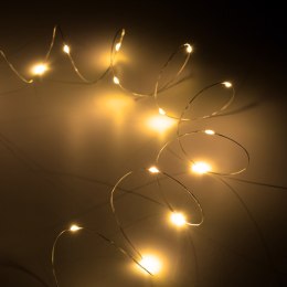 LAM PKI ŚWIATECZNE - 50 MINI LED- CIE PŁE BIAŁE