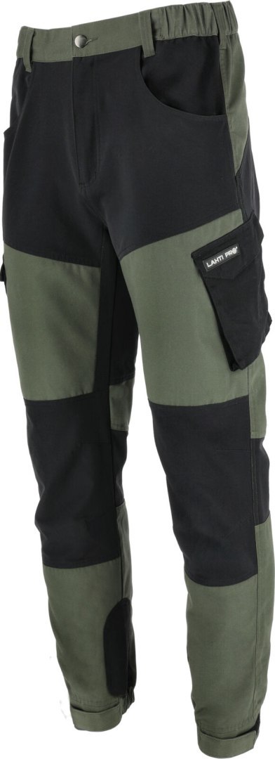 S PODNIE Z ELEMENTAMI STRETCH ZIELONO-CZARNE, "xL", CE, LAHTI S PODNIE Z ELEMENTAMI STRETCH ZIELONO-CZARNE, "xL", CE, LAHTI