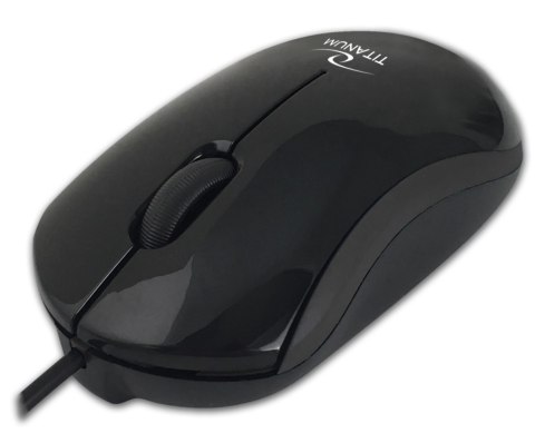 TM125K TITANUM MYSZ  PRZEWOD. 3D O PT. USB-C DORADO