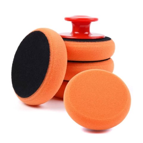 ZESTAW GĄBEK DO WOSKOWANIA POLEROWANIA GĄBKI Z UCHWYTEM 125 MM 5 SZT. AMIO-02903 ZESTAW GĄBEK DO WOSKOWANIA POLEROWANIA GĄBKI Z UCHWYTEM 125 MM 5 SZT. AMIO-02903