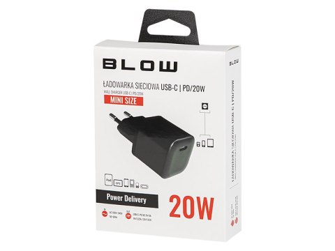 76-012# ŁADOWARKA SIECIOWA GNIAZDOUSB-C PD 20W MINI 76-012# ŁADOWARKA SIECIOWA GNIAZDOUSB-C PD 20W MINI