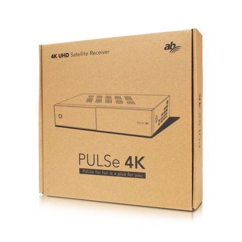 AB PULSE 4K (1x TUNER DVB-S2X) AB PULSE 4K (1x TUNER DVB-S2X)