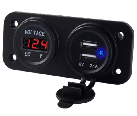 PLS37B GNIAZDO ZA PAL. 2xUSB PLS37B GNIAZDO ZA PAL. 2xUSB