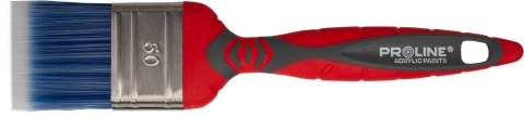 PĘDZEL PŁASKI PREMIUM 80MM,RĄCZKA 2K-T PR,SS,AKRYL, PROLINE PĘDZEL PŁASKI PREMIUM 80MM,RĄCZKA 2K-T PR,SS,AKRYL, PROLINE