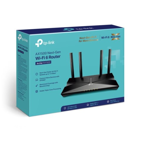 TP-LINK ROUTER WIFI 6 AX1500 TL-ARCHER AX10 TP-LINK ROUTER WIFI 6 AX1500 TL-ARCHER AX10