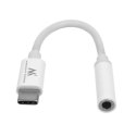 ADA PTER USB TY PE-C - 3,5MM MINI JACK MACLEAN, CYFROWY UKŁAD SCALONY, OBSŁUGA 99% URZĄDZEŃ NA RYNKU, MCTV-847