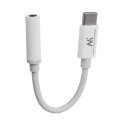 ADA PTER USB TY PE-C - 3,5MM MINI JACK MACLEAN, CYFROWY UKŁAD SCALONY, OBSŁUGA 99% URZĄDZEŃ NA RYNKU, MCTV-847
