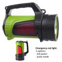 LATARKA LED 3W1 MACLEAN, FUNKCJA  POWERBANKU, 3 TRYBY ŚWIECENIA, 5W XM-L-T6, COLD WHITE 6500K, 3,7V 3x18650, 4500MAH, MCE345