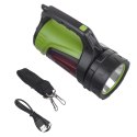 LATARKA LED 3W1 MACLEAN, FUNKCJA  POWERBANKU, 3 TRYBY ŚWIECENIA, 5W XM-L-T6, COLD WHITE 6500K, 3,7V 3x18650, 4500MAH, MCE345