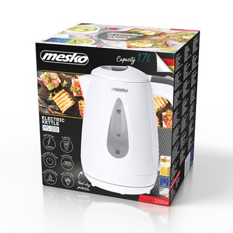 MS 1261 GREY CZAJNIK PLASTIKOWY 1,7 L MS 1261 GREY CZAJNIK PLASTIKOWY 1,7 L