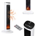 TERMOWENTYLATOR KOLUMNOWY PTC TEESA Z FUNKCJĄ IMITACJI KOMINKA. TERMOWENTYLATOR KOLUMNOWY PTC TEESA Z FUNKCJĄ IMITACJI KOMINKA.