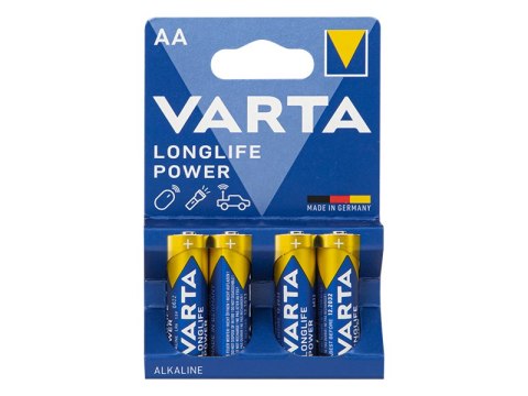 82-593# BATERIA ALKALICZNA AA 1.5 LR6 VARTA LONGLIFE POWER 82-593# BATERIA ALKALICZNA AA 1.5 LR6 VARTA LONGLIFE POWER