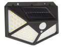 87-520# LAM PA ŚCIENNA SOLARNA LED  PIR