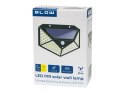 87-520# LAM PA ŚCIENNA SOLARNA LED  PIR