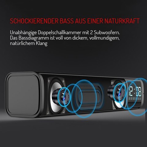 AD 1191 GŁOŚNIK SOUNDBAR Z BUDZIKIEM AD 1191 GŁOŚNIK SOUNDBAR Z BUDZIKIEM