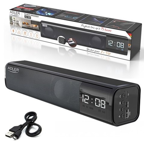 AD 1191 GŁOŚNIK SOUNDBAR Z BUDZIKIEM AD 1191 GŁOŚNIK SOUNDBAR Z BUDZIKIEM