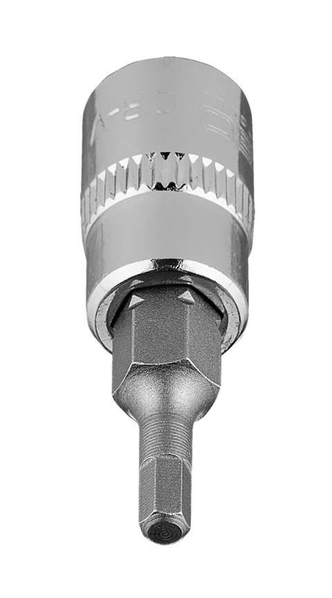 KOŃCÓWKA SZEŚCIOKĄTNA H3 NA NASADCE 1/4", KRÓTKA, 37 MM KOŃCÓWKA SZEŚCIOKĄTNA H3 NA NASADCE 1/4", KRÓTKA, 37 MM