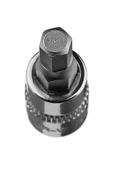 KOŃCÓWKA SZEŚCIOKĄTNA H5 NA NASADCE 1/4", KRÓTKA, 37 MM KOŃCÓWKA SZEŚCIOKĄTNA H5 NA NASADCE 1/4", KRÓTKA, 37 MM