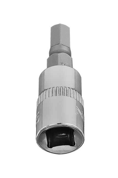 KOŃCÓWKA SZEŚCIOKĄTNA H5 NA NASADCE 1/4", KRÓTKA, 37 MM KOŃCÓWKA SZEŚCIOKĄTNA H5 NA NASADCE 1/4", KRÓTKA, 37 MM