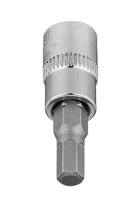 KOŃCÓWKA SZEŚCIOKĄTNA H5 NA NASADCE 1/4", KRÓTKA, 37 MM KOŃCÓWKA SZEŚCIOKĄTNA H5 NA NASADCE 1/4", KRÓTKA, 37 MM