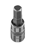 KOŃCÓWKA SZEŚCIOKĄTNA H6 NA NASADCE 1/4", KRÓTKA, 37 MM