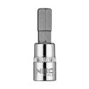 KOŃCÓWKA SZEŚCIOKĄTNA H7 NA NASADCE 1/4", KRÓTKA, 37 MM