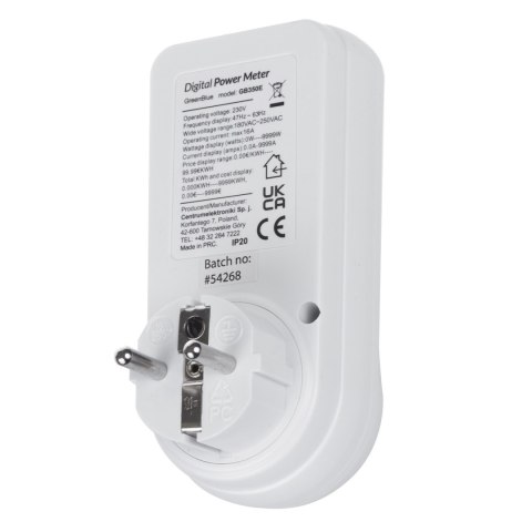 MIERNIK ENERGII GREENBLUE, WATOMIERZ GB350 E MIERNIK ENERGII GREENBLUE, WATOMIERZ GB350 E