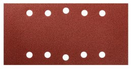 PA PIER ŚCIERNY NA RZE P 115 x 230 MM, K120, 5 SZT., Z OTWORAMI