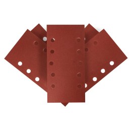 PA PIER ŚCIERNY NA RZE P 115 x 230 MM, K240, 5 SZT., Z OTWORAMI