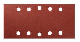 PA PIER ŚCIERNY NA RZE P 115 x 230 MM, K240, 5 SZT., Z OTWORAMI