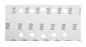 PA PIER ŚCIERNY NA RZE P 115 x 230 MM, K40, 5 SZT., Z OTWORAMI
