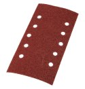 PA PIER ŚCIERNY NA RZE P 115 x 230 MM, K40, 5 SZT., Z OTWORAMI