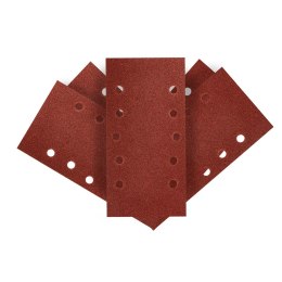 PA PIER ŚCIERNY NA RZE P 115 x 230 MM, K80, 5 SZT., Z OTWORAMI