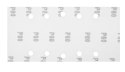 PA PIER ŚCIERNY NA RZE P 115 x 230 MM, K80, 5 SZT., Z OTWORAMI