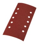 PA PIER ŚCIERNY NA RZE P 115 x 230 MM, K80, 5 SZT., Z OTWORAMI