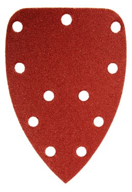 PA PIER ŚCIERNY NA RZE P DELTA 140 x 140 x 80 MM, K100, 5 SZT., Z OTWORAMI
