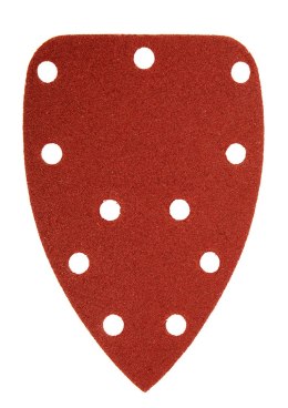 PA PIER ŚCIERNY NA RZE P DELTA 140 x 140 x 80 MM, K120, 5 SZT., Z OTWORAMI