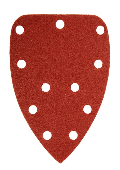 PA PIER ŚCIERNY NA RZE P DELTA 140 x 140 x 80 MM, K120, 5 SZT., Z OTWORAMI PA PIER ŚCIERNY NA RZE P DELTA 140 x 140 x 80 MM, K120, 5 SZT., Z OTWORAMI