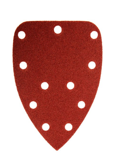 PA PIER ŚCIERNY NA RZE P DELTA 140 x 140 x 80 MM, K80, 5 SZT., Z OTWORAMI PA PIER ŚCIERNY NA RZE P DELTA 140 x 140 x 80 MM, K80, 5 SZT., Z OTWORAMI