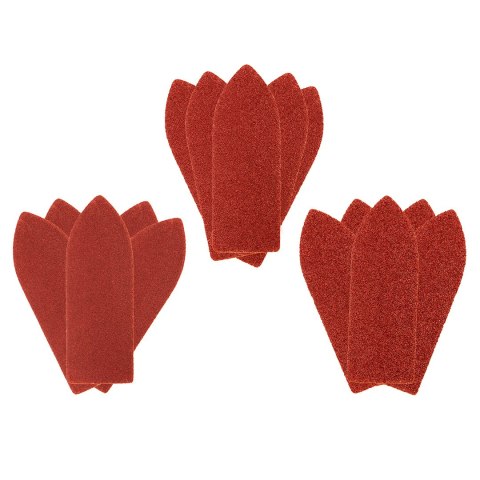 PA PIER ŚCIERNY NA RZE P DELTA 32 x 92 MM, K60, K100, K180, ZESTAW 15 SZT. PA PIER ŚCIERNY NA RZE P DELTA 32 x 92 MM, K60, K100, K180, ZESTAW 15 SZT.