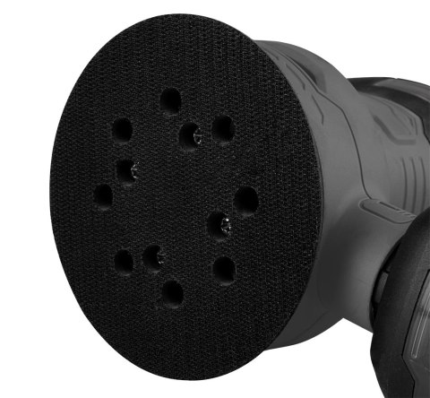 SZLIFIERKA MIMOŚRODOWA 450W, TARCZA 125/150 MM, WALIZKA SZLIFIERKA MIMOŚRODOWA 450W, TARCZA 125/150 MM, WALIZKA