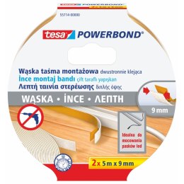 TAŚMA MONTAŻ.DWUSTR.DO LISTW LED 2x 5M:9MM (H5571400)  PRO