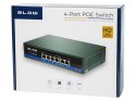 77-935# SWITCH  POE DO KAMER BLOW 4 POE 100MBS 75W BL-SW6-4 P
