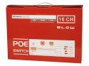 77-937# SWITCH BLOW 16x POE 100MBS 240W BL-SW18-16 P 2×U PLINK