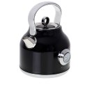 AD 1346 BLACK CZAJNIK METALOWY Z TERMOMETREM 1,7L STRIx